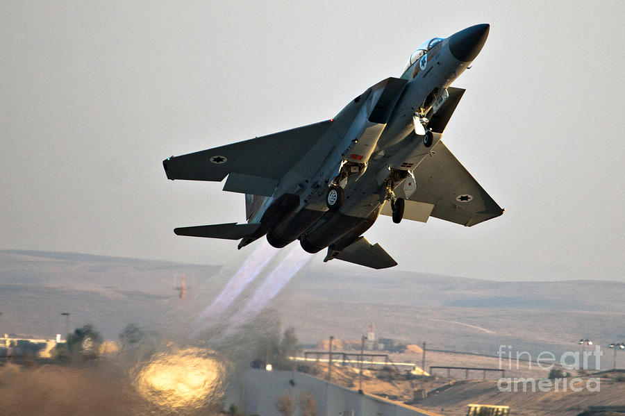 Israel Air Force F-15I Ra'am #39 Photograph By Nir Ben-Yosef - Fine Art ...