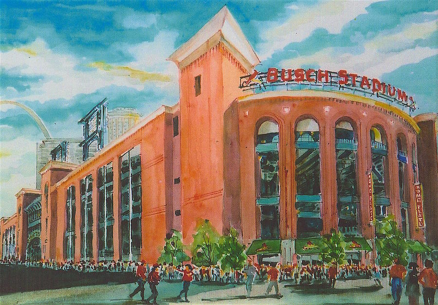 Busch Stadium T-Shirts for Sale - Fine Art America