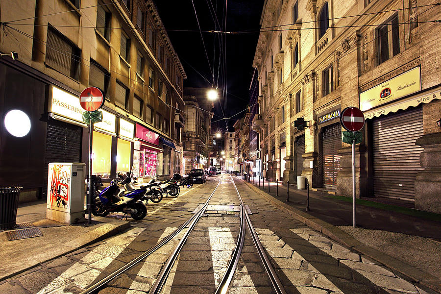 3am In Milan Photograph