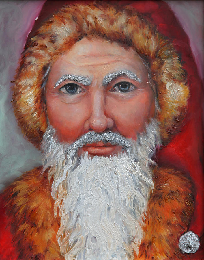 3D Santa Painting by Portraits By NC