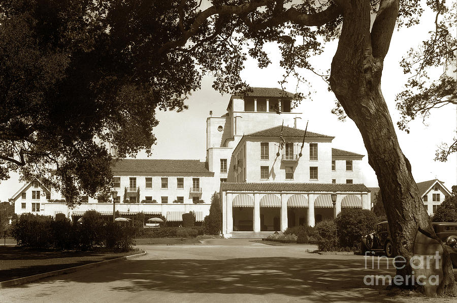 Hotel Del Monte Photograph - 3rd Hotel Del Monte Circa 1929 by Monterey County Historical Society