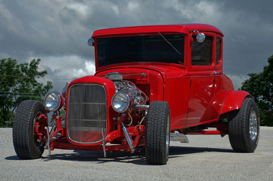 1930 Ford Coupe Hot Rod #2 Photograph by Tim McCullough