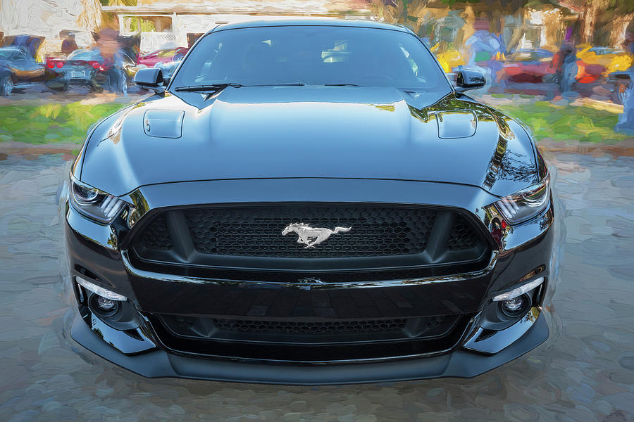 2015 Ford Mustang GT Painted  #4 Photograph by Rich Franco