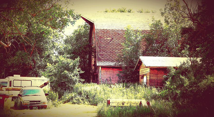 Abandoned Farmyard Photograph