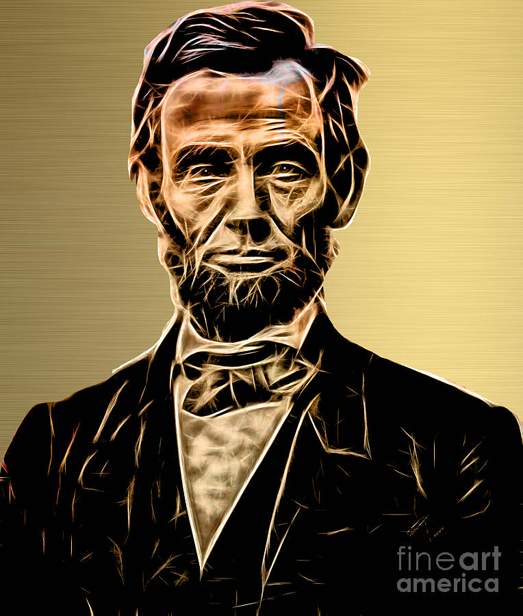 Abraham Lincoln Mixed Media - Abraham Lincoln Collection #4 by Marvin Blaine