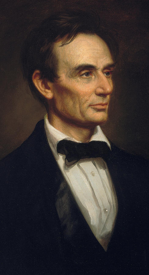 Abraham Lincoln Painting - Abraham Lincoln by George Peter Alexander Healy