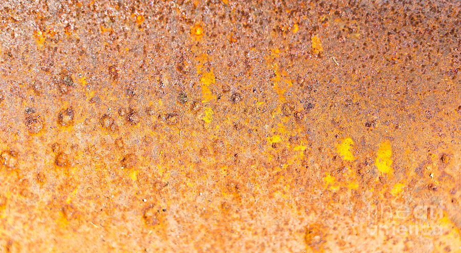 Abstract Rusted Graffiti Metal #4 Photograph by ELITE IMAGE photography By Chad McDermott