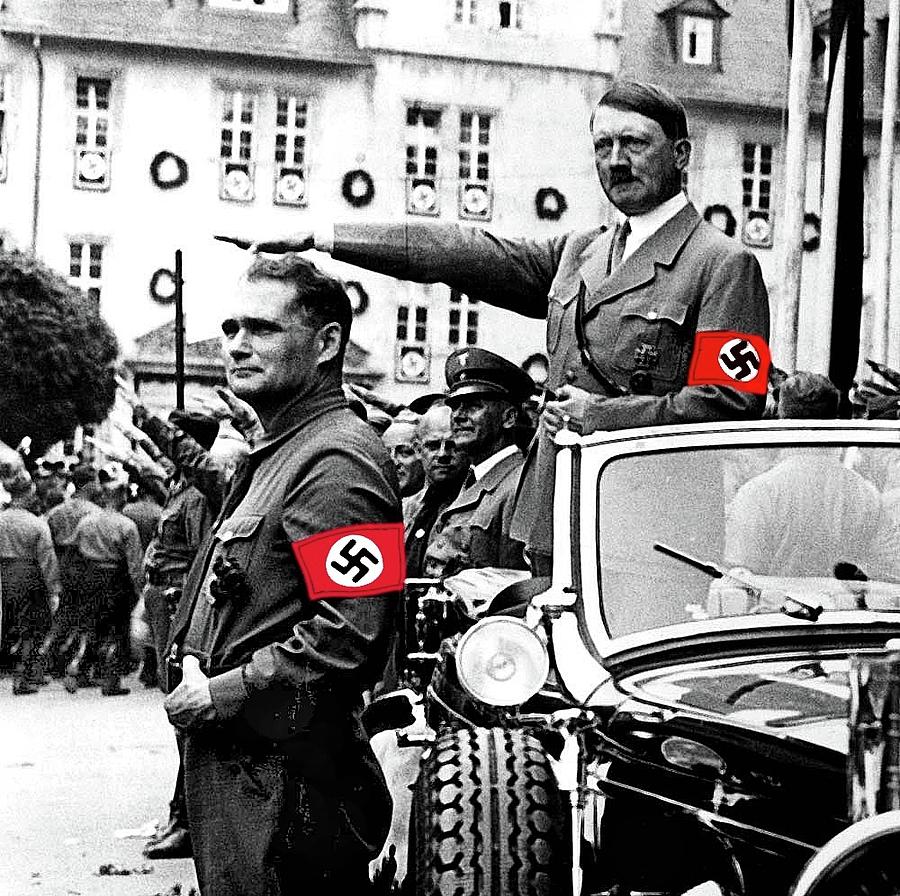 nazi salute