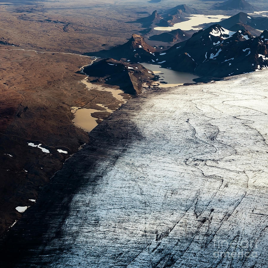 Aerial Photo Iceland #4 Photograph by Gunnar Orn Arnason