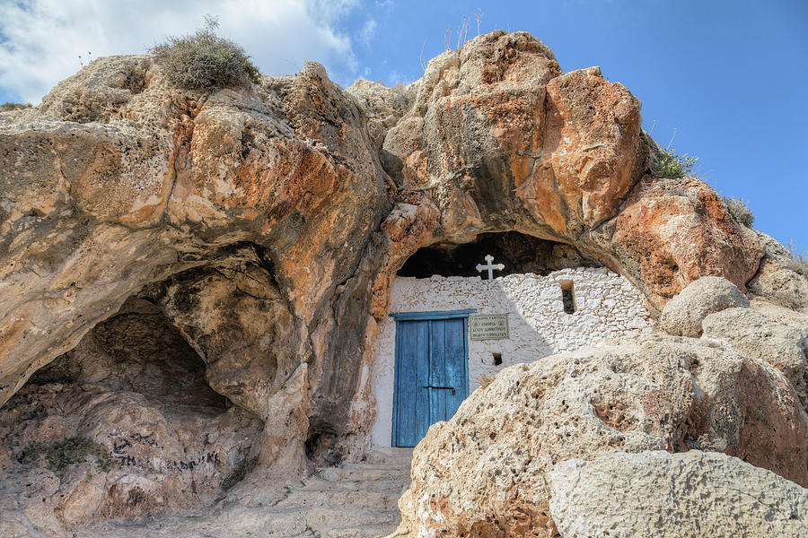 Agioi Saranta Cave Church - Cyprus #4 Photograph by Joana Kruse
