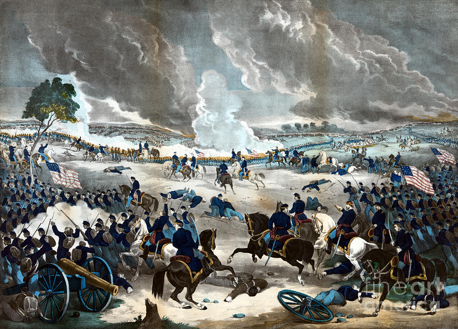 American Civil War, Battle #4 Photograph by Science Source