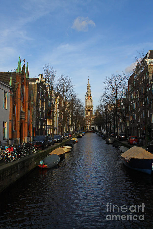 Amsterdam Canal #4 Photograph by Quintin Rayer - Pixels