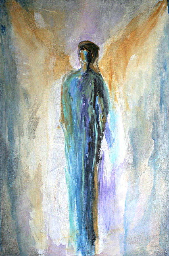 Angel #5 Painting by Alma Yamazaki