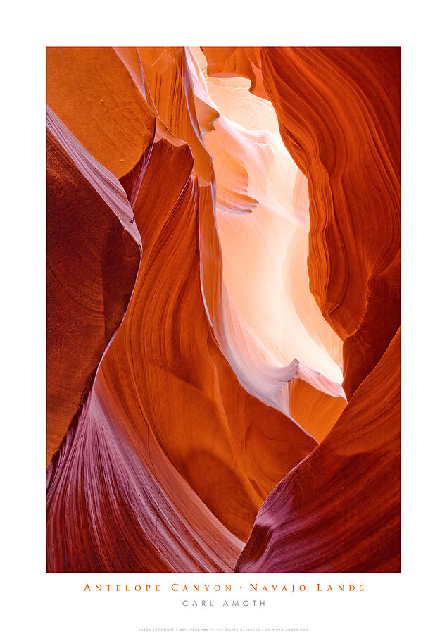 Antelope Canyon Photograph - Antelope Canyon #4 by Carl Amoth