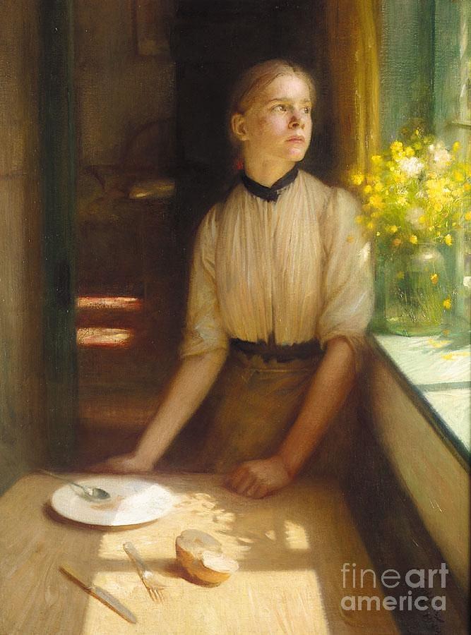 Arthur Hacker Painting by MotionAge Designs - Fine Art America