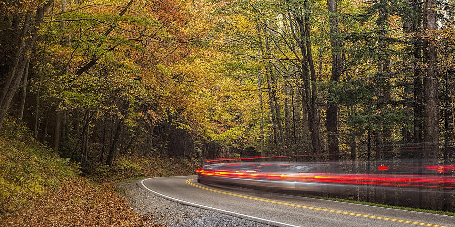 Autumn Drive #4 Photograph by Andrew Soundarajan
