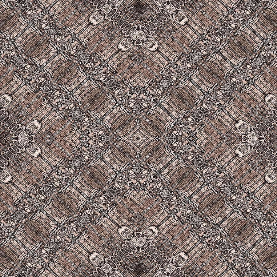 Aztec Navajo Pattern Background Digital Art by Nenad Cerovic | Fine Art ...