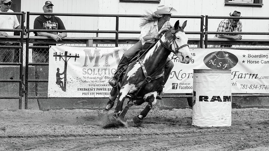 Barrel Racing Cowgirl #5 Photograph By Bill Ryan - Fine Art America