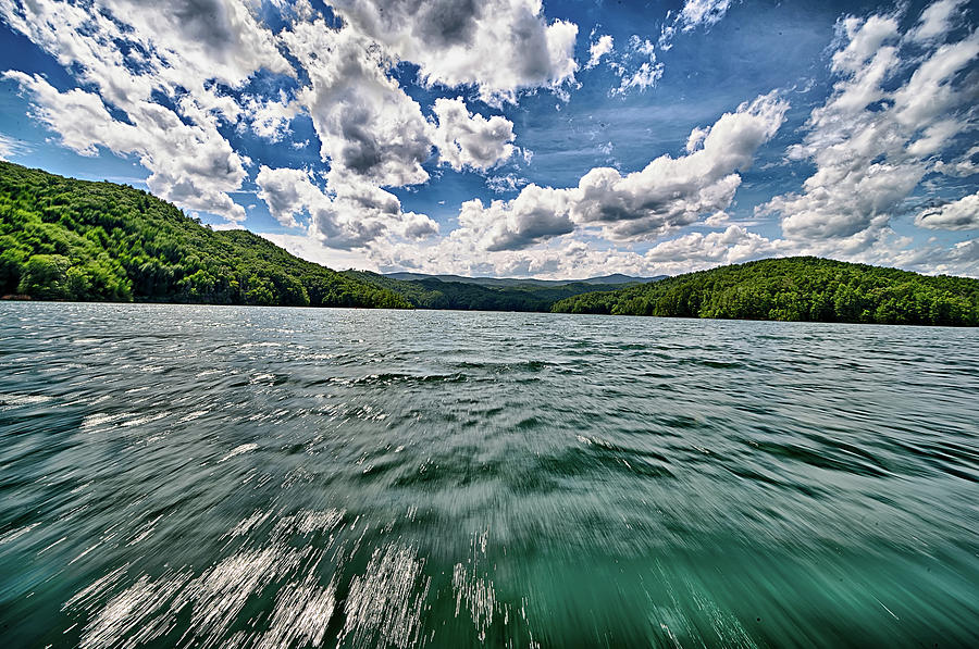 Beautiful Landscape Scenes At Lake Jocassee South Carolina #4 Photograph by Alex Grichenko