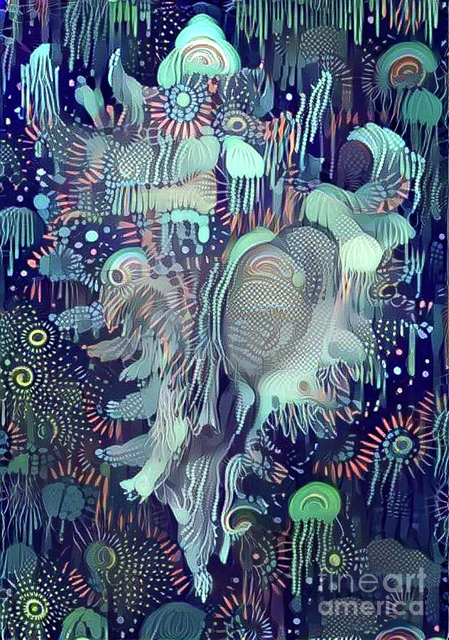 Beautiful undersea coral #4 Digital Art by Amy Cicconi