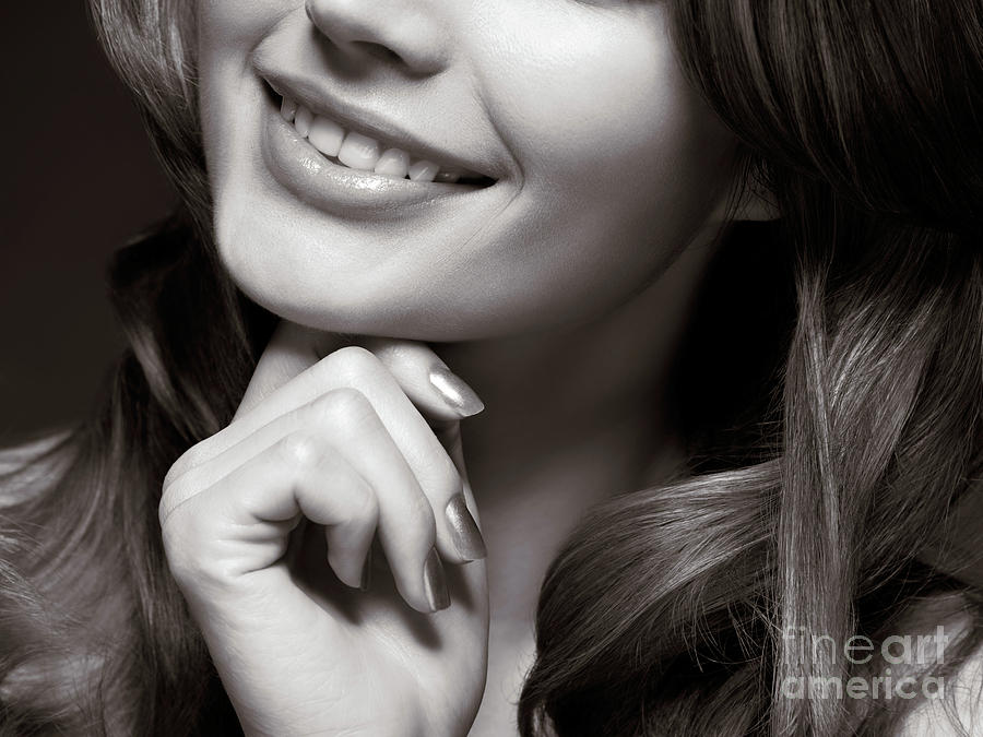 Beautiful Young Smiling Woman #4 Photograph by Maxim Images Exquisite Prints