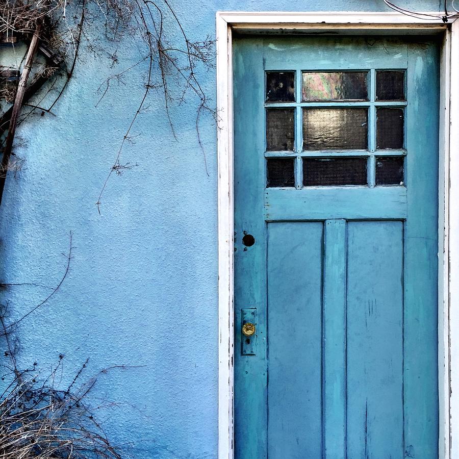 Blue Door #4 Photograph by Julie Gebhardt