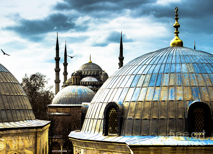 Blue Mosque-- Sultan Ahmed Mosque #1 Photograph by Rene Triay FineArt Photos
