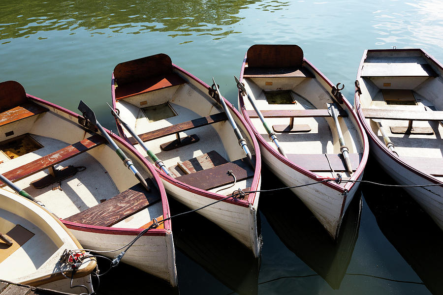 Boats Canal Versailles Palace France Photograph By Bruce Beck Fine