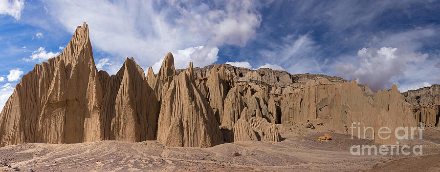 Bolivia Rock pinnacles panorama #4 Photograph by Warren Photographic