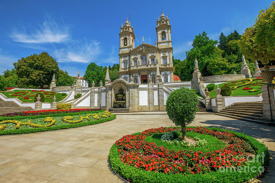 Braga Sanctuary Portugal #4 Photograph by Benny Marty
