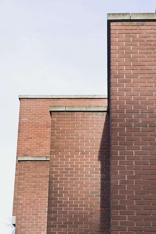 Abstract Photograph - Brick building #4 by Tom Gowanlock