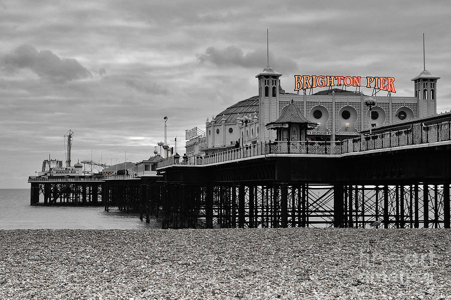 Pier Photograph - Brighton Pier #4 by Smart Aviation