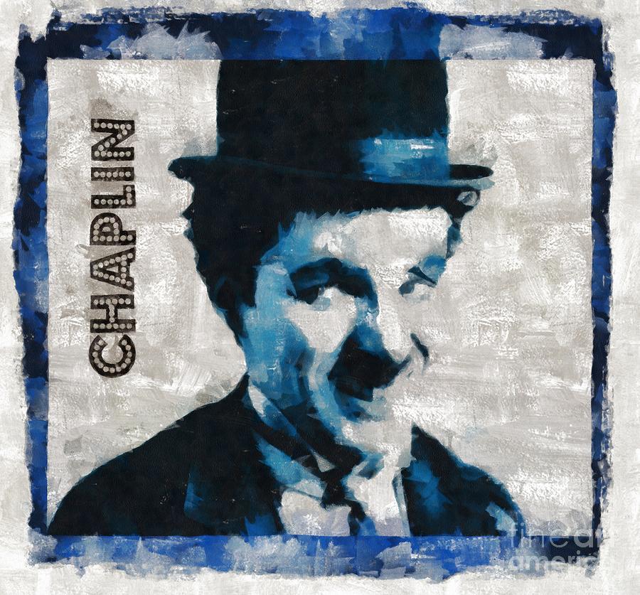 Chitty Painting - Charlie Chaplin Hollywood Legend #4 by Esoterica Art Agency