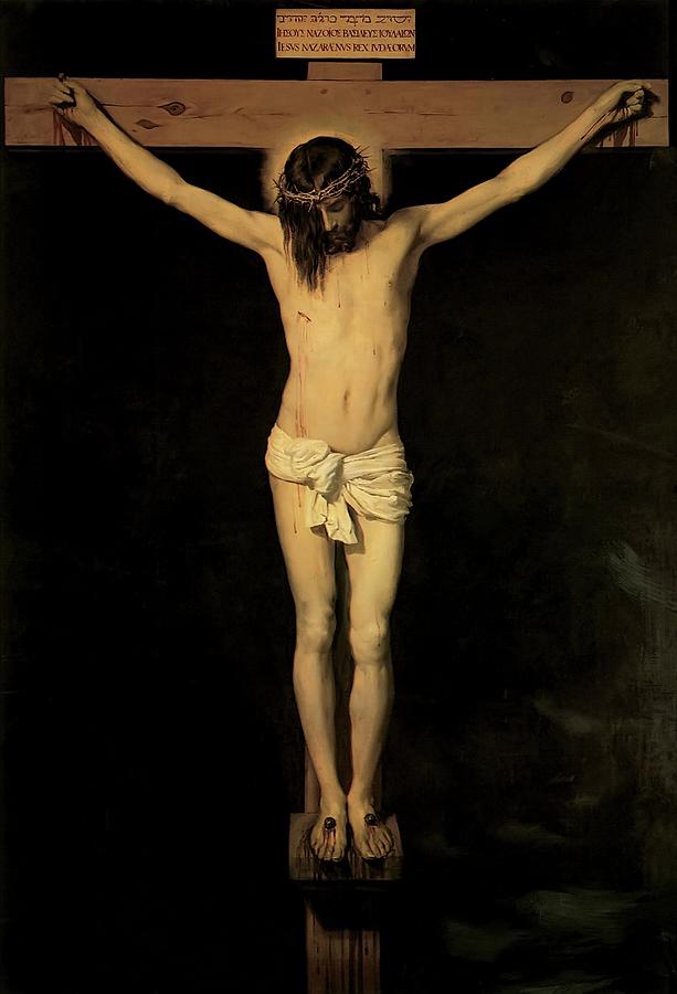 Christ on the Cross Painting by Diego Velazquez