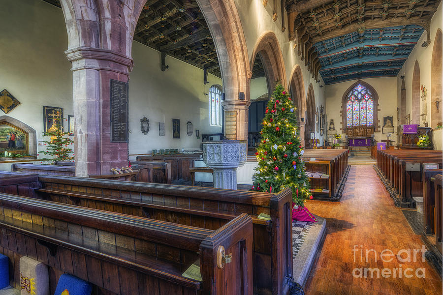 Church at Christmas #5 Photograph by Ian Mitchell