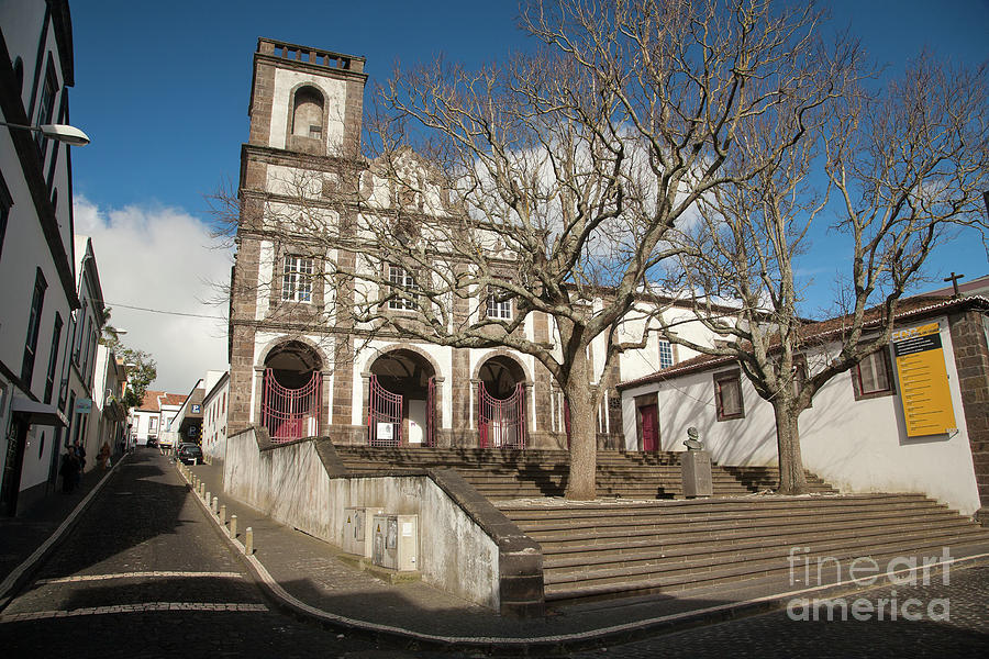 Architecture Photograph - Church in Ponta Delgada #4 by Gaspar Avila