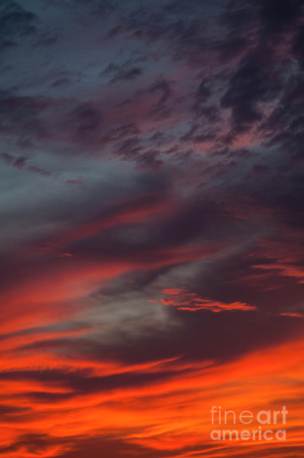 Cirrocumulus Clouds at Sunset #4 Photograph by Jim Corwin