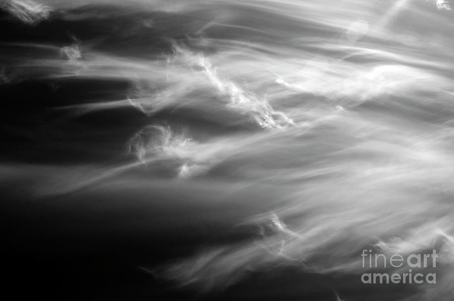 Cirrus Clouds Wisps of Light  #4 Photograph by Jim Corwin
