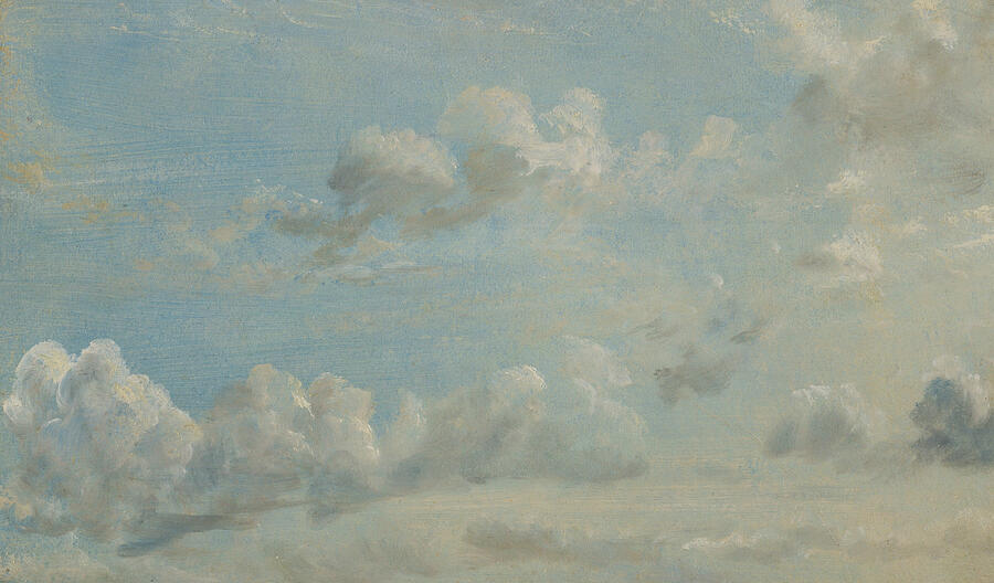 Cloud Study, year 1822 Painting by John Constable