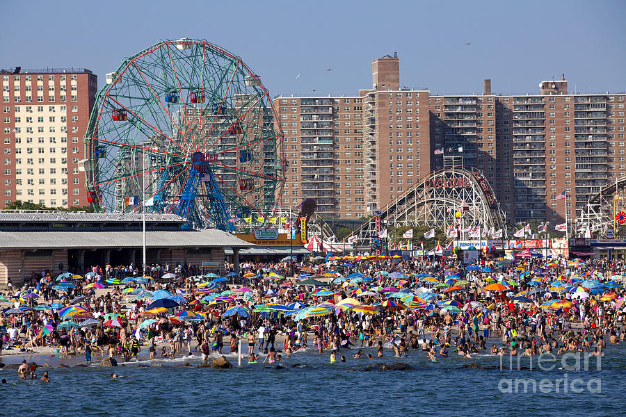 Coney Island - New York City #4 Photograph by Anthony Totah