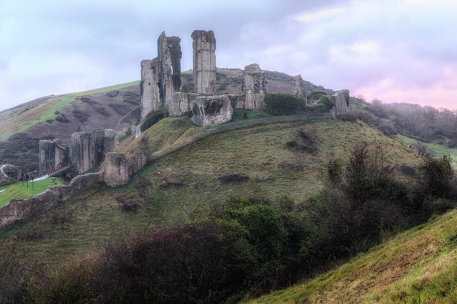 Castle Photograph - Corfe Castle - England #4 by Joana Kruse