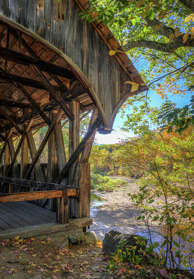 Covered bridge #4 Photograph by Jane Luxton