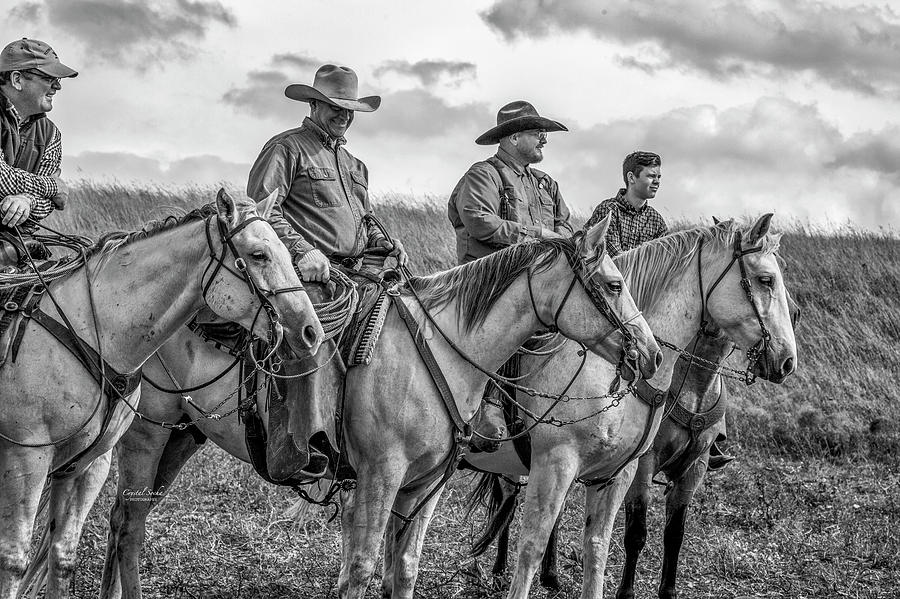 4 Cowboys Photograph by Crystal Socha