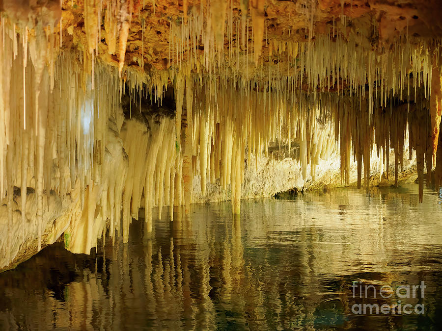 Crystal Cave in Hamilton Parish Bermuda #4 Photograph by Louise Heusinkveld