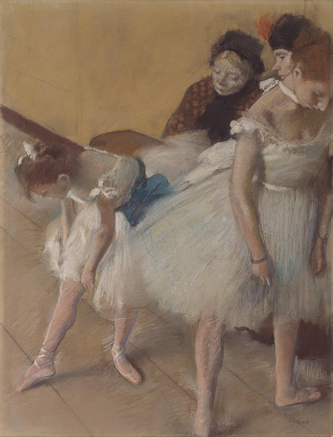 Dance Examination #4 Painting by Edgar Degas