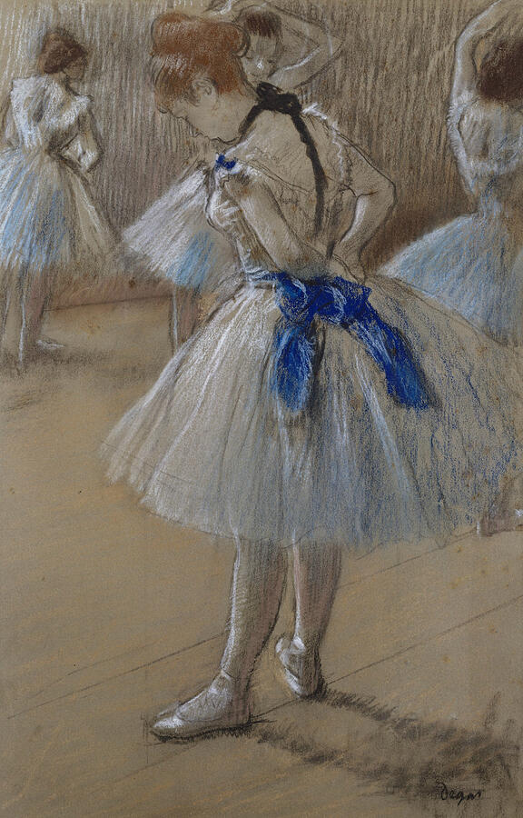 Edgar Degas Drawing - Dancer, from circa 1880 by Edgar Degas