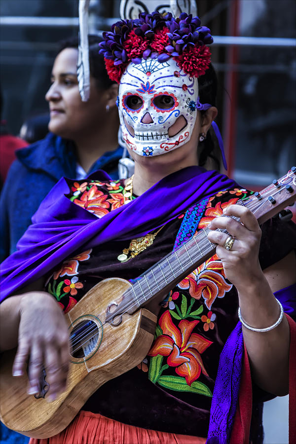 Day of the Dead El Museo del Barrio 10/17/15 #4 Photograph by Robert Ullmann