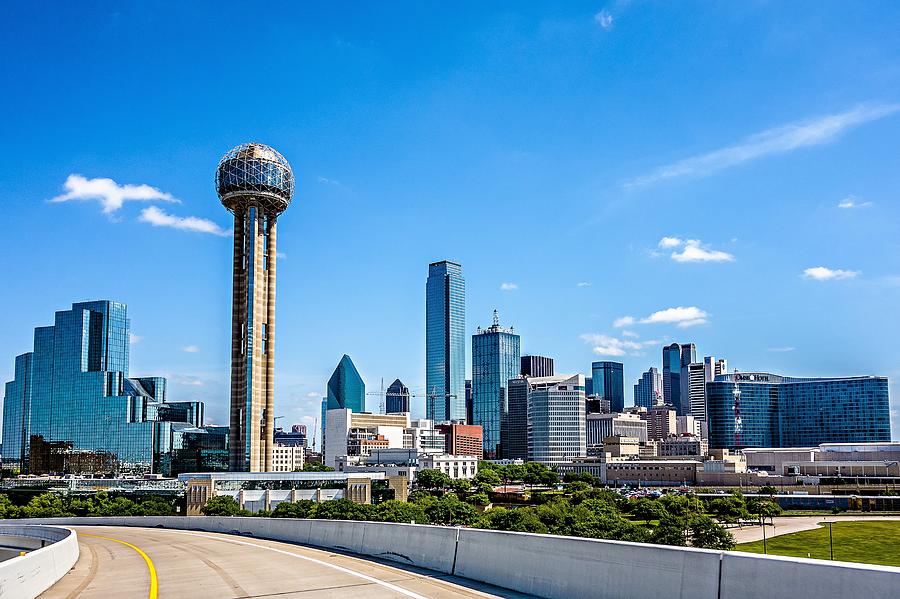 Downtown Dallas Texas City Skyline And Surroundings #4 Photograph by Alex Grichenko