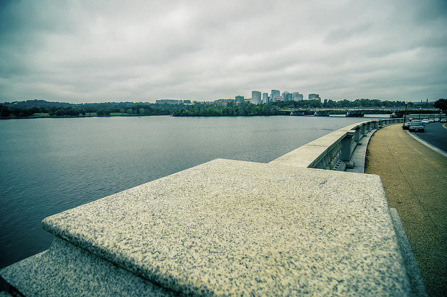 Downtown of Arlington in Virginia and Potomac River #4 Photograph by Alex Grichenko