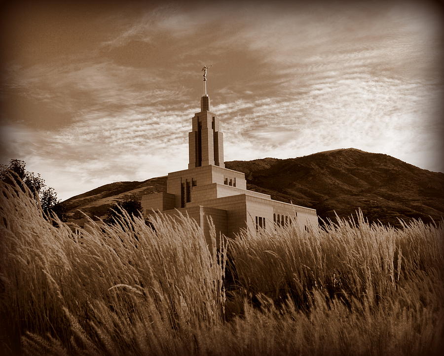 Draper Utah LDS Temple #4 Photograph by Nathan Abbott